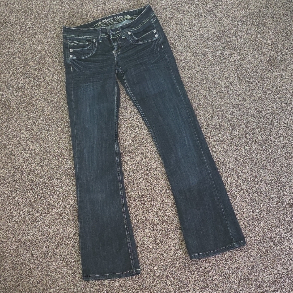 Bianco Women's Dark Wash Denim Jeans SZ 26